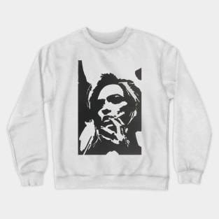 Girl with Cigarette Crewneck Sweatshirt